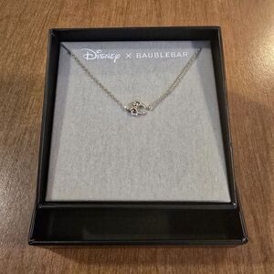 BaubleBar x Disney Small Minnie Mouse Headband Pendant Necklace w/Crystals – NIB